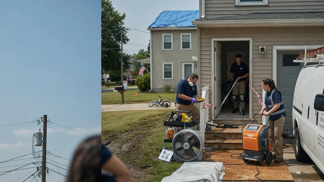 Water Damage Repair in Bailey, NC near me